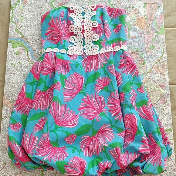 Lilly Pulitzer Dresses & Skirts - Lilly Pulitzer Vtg. Bubble Hem Dress